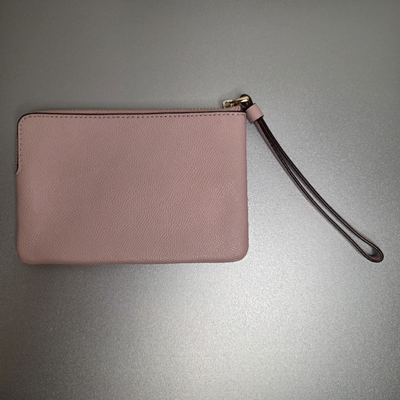 Coach Leather Wristlet – Powder Pink - Picture 3 of 5